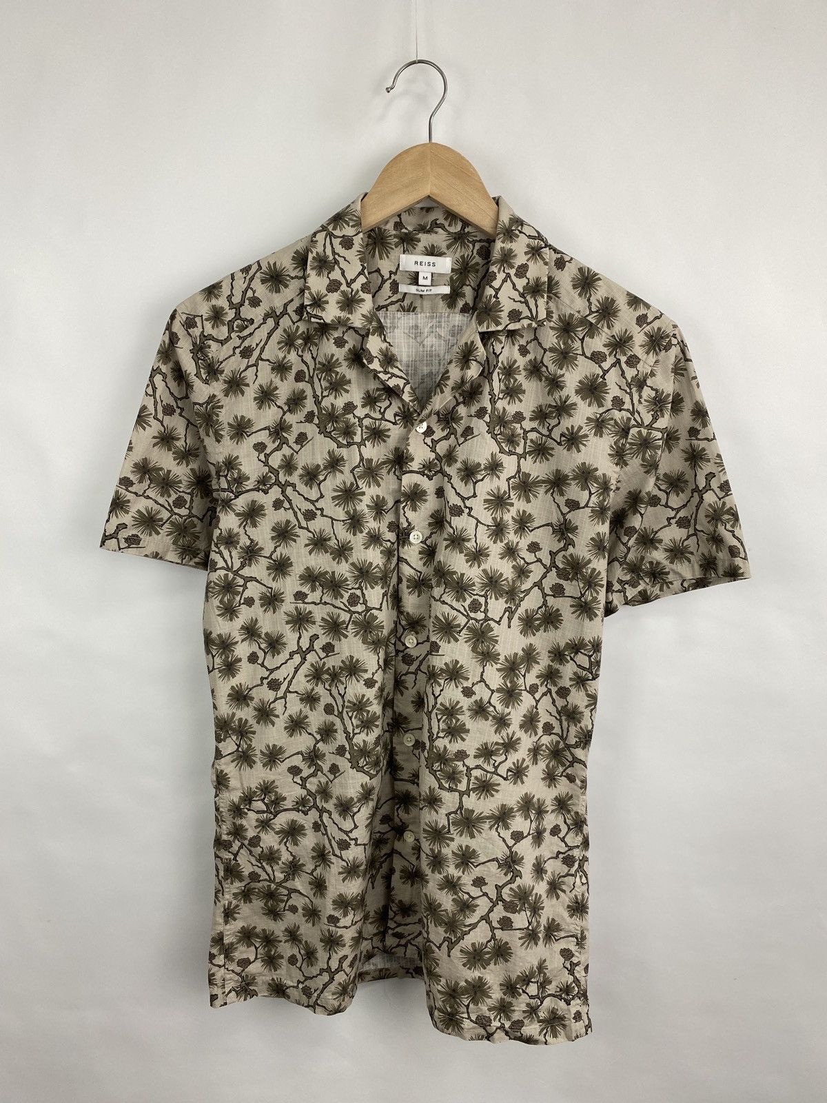 Reiss Reiss Luxury Hawaiian Button Up Shirt Size US M / EU 48-50 / 2 - 3 Thumbnail