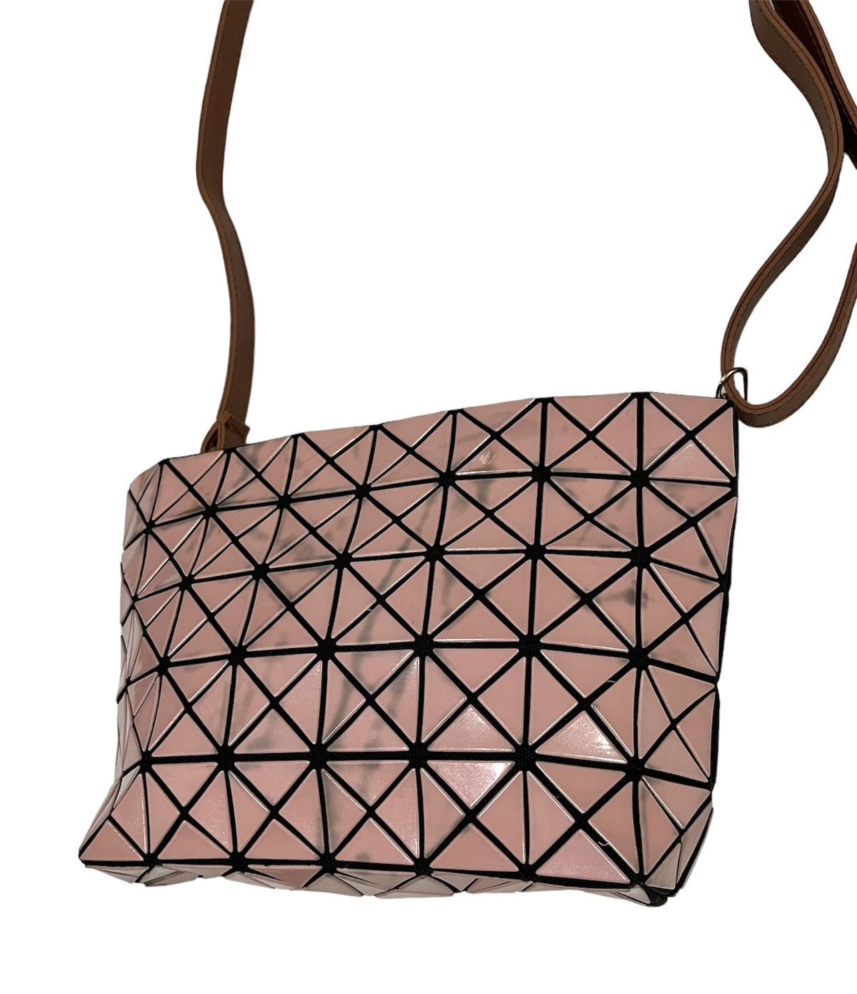 Issey Miyake BAO BAO ISSEY MIYAKE PINK GEOMETRIC JAPANESE BRAND SLING BAG Size ONE SIZE - 18 Thumbnail