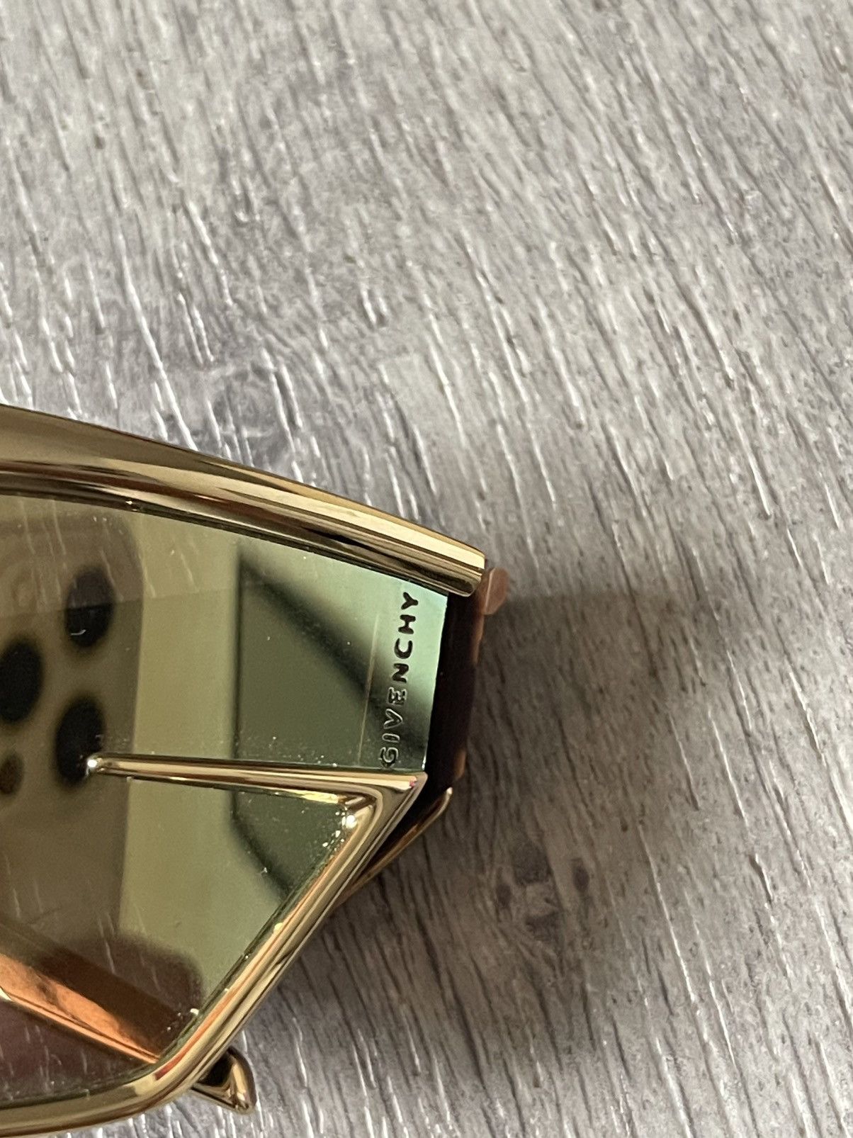 Givenchy Givenchy Gold Giv cut metal sunglasses Matthew Williams Size ONE SIZE - 3 Thumbnail