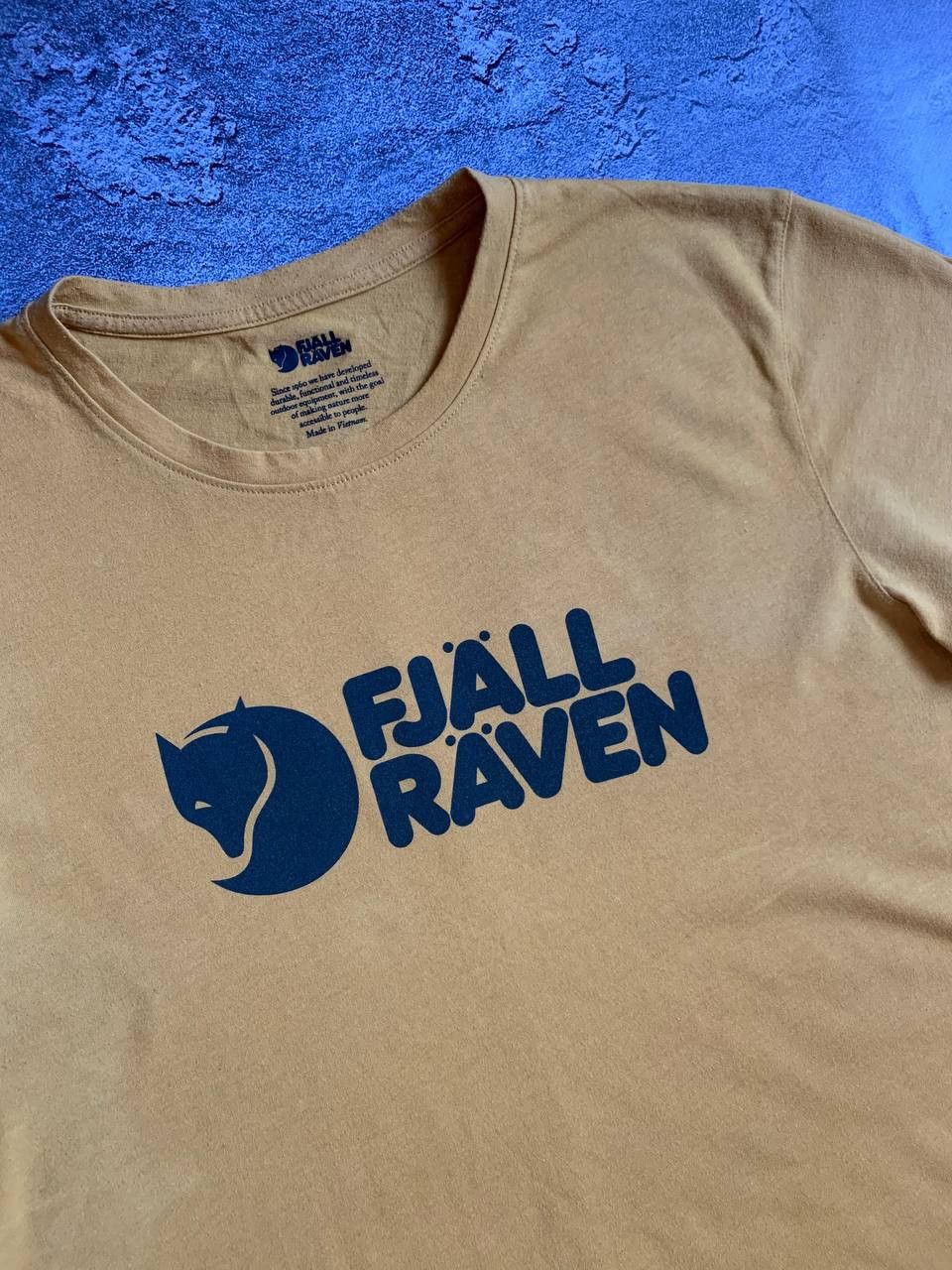 Fjallraven Fjällräven T-Shirt Yellow Logo Tee Men’s Cotton Size US M / EU 48-50 / 2 - 4 Thumbnail