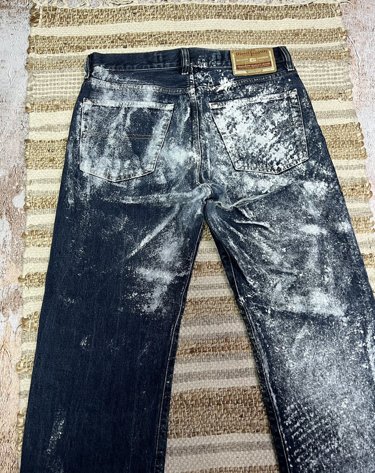 Diesel × Y/Project Diesel vintage painted distressed jeans Size US 34 / EU 50 - 7 Thumbnail