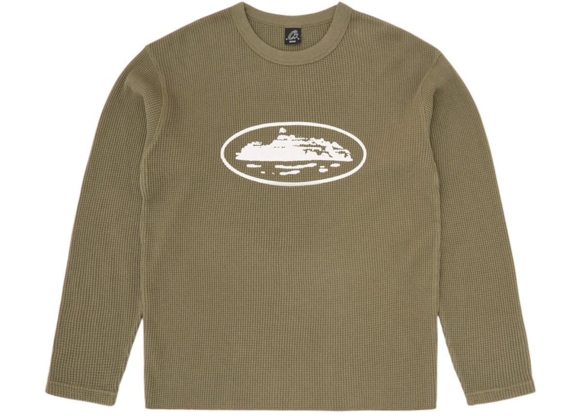 Corteiz Island Waffle Thermal Olive Size US L / EU 52-54 / 3 - 1 Preview