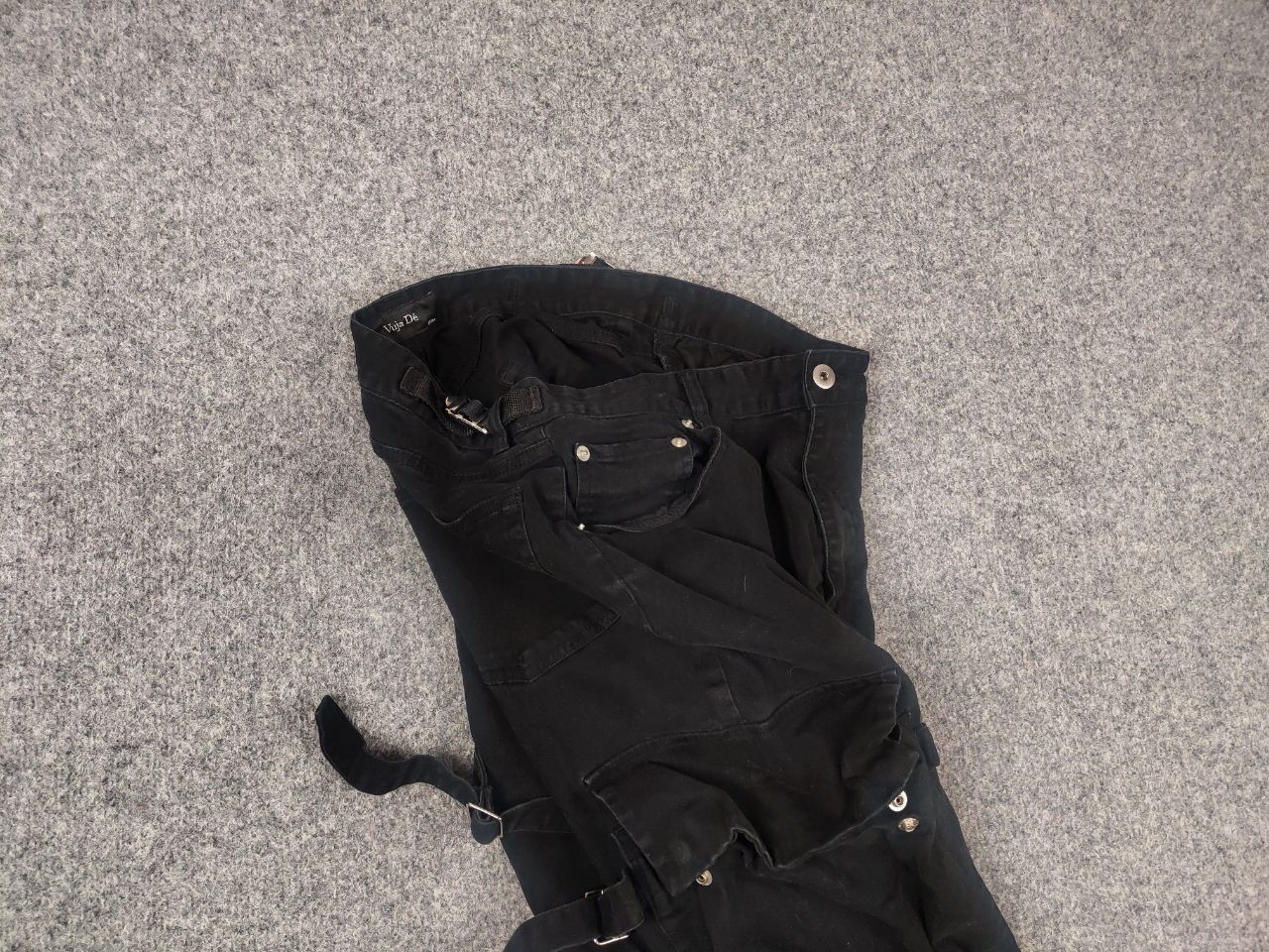 Vuja De Vuja De Japan Studio bondage flared Cargo Pants Authentic Size US 32 / EU 48 - 4 Thumbnail