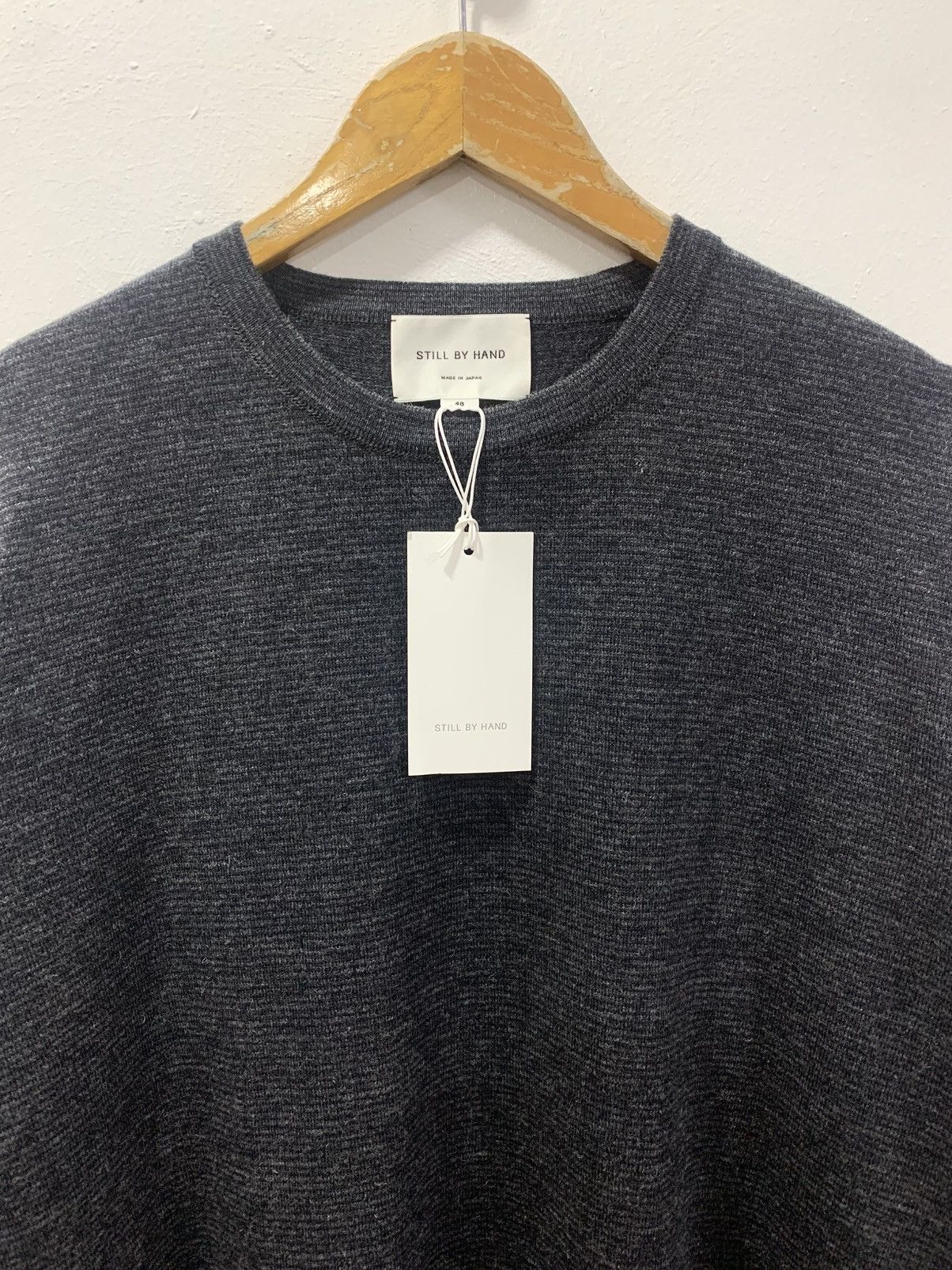 STILL BY HAND STILL BY HAND JAPAN 14G WOOL STRIPED SWEATER Size US M / EU 48-50 / 2 - 2 Thumbnail