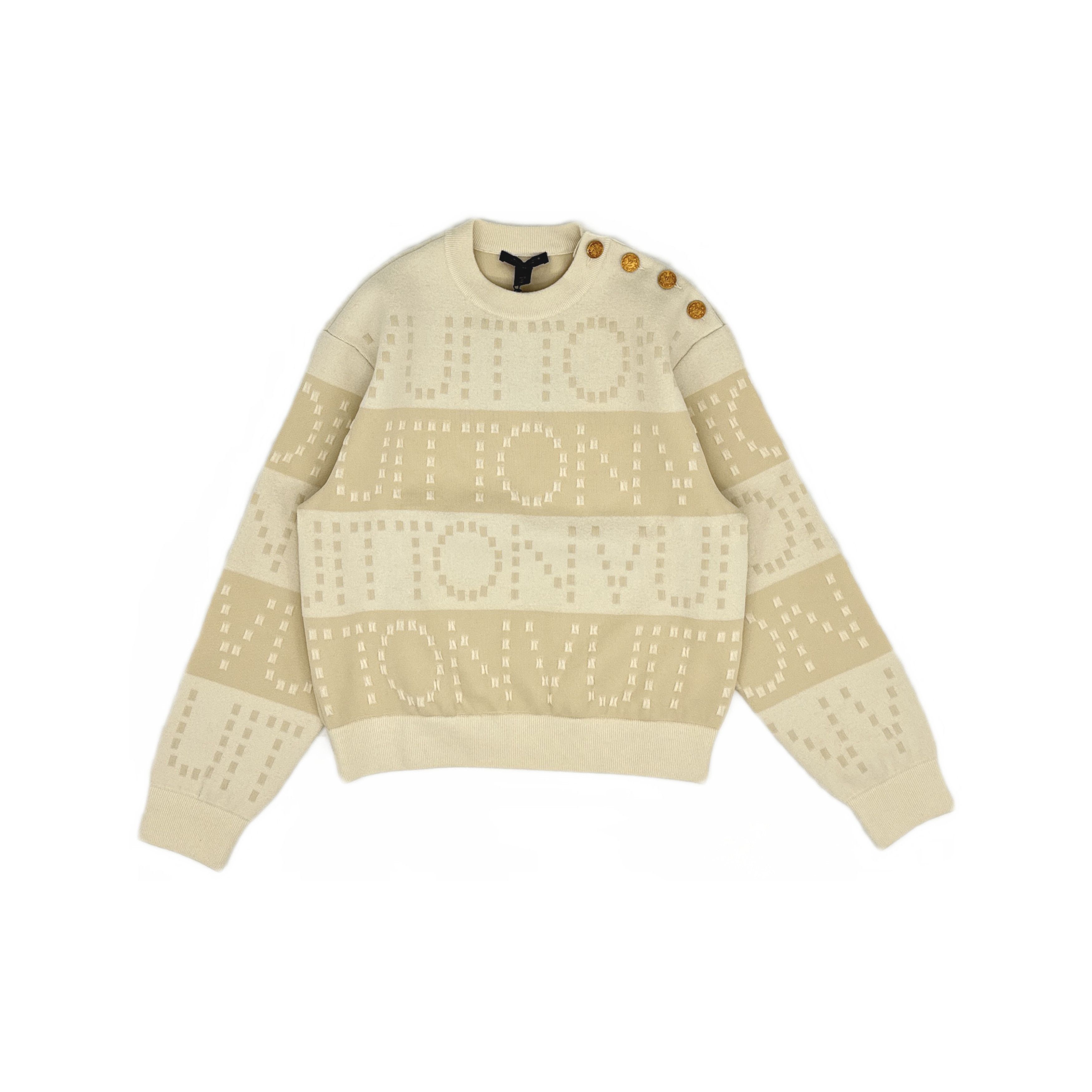 Louis Vuitton Louis Vuitton Striped Logo Knit Sweater XS Size XS / US 0-2 / IT 36-38 - 1 Thumbnail