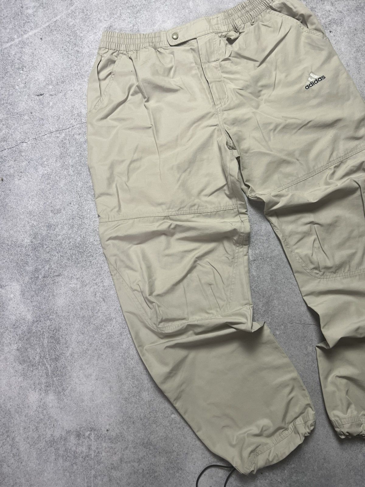 Adidas Vintage Adidas 90s Nylon Baggy Parachute Drill Y2K Pants Size US 30 / EU 46 - 2 Thumbnail