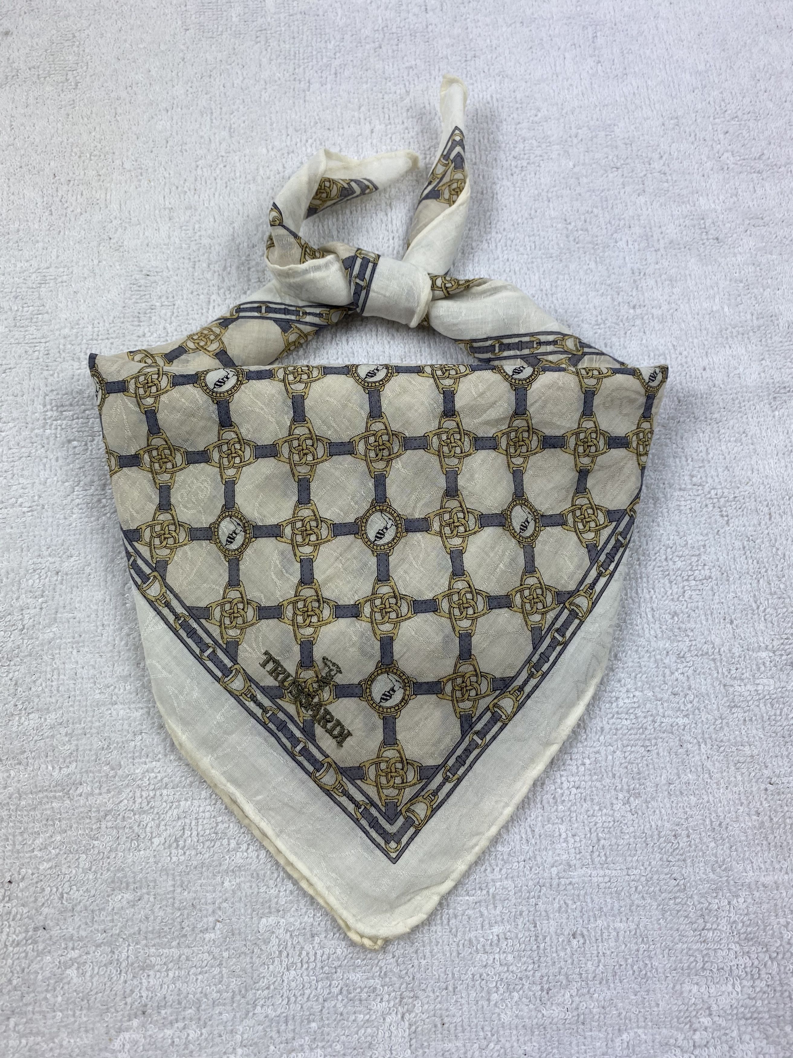 Trussardi × Vintage Trussardi Handkerchief / Bandana / Neckerchief Size ONE SIZE - 2 Thumbnail