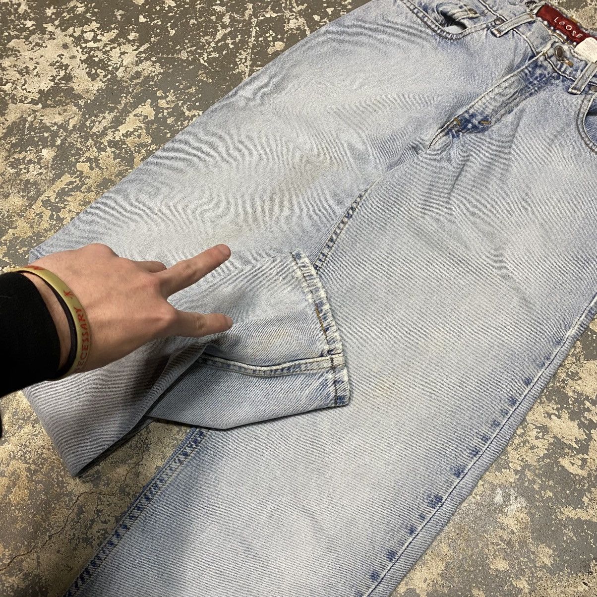 Levi's × Vintage Vintage Levi’s Silvertab Loose Light Wash BaggyJeans USA 90s Size US 28 / EU 44 - 8 Thumbnail