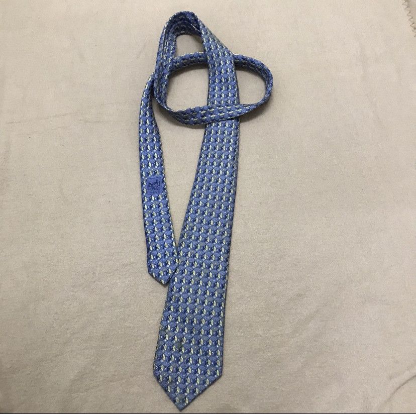 Burberry × Dior × Hermes (Hermes, Dior, and Burberrys) Combo tie luxury collection Size ONE SIZE - 7 Thumbnail