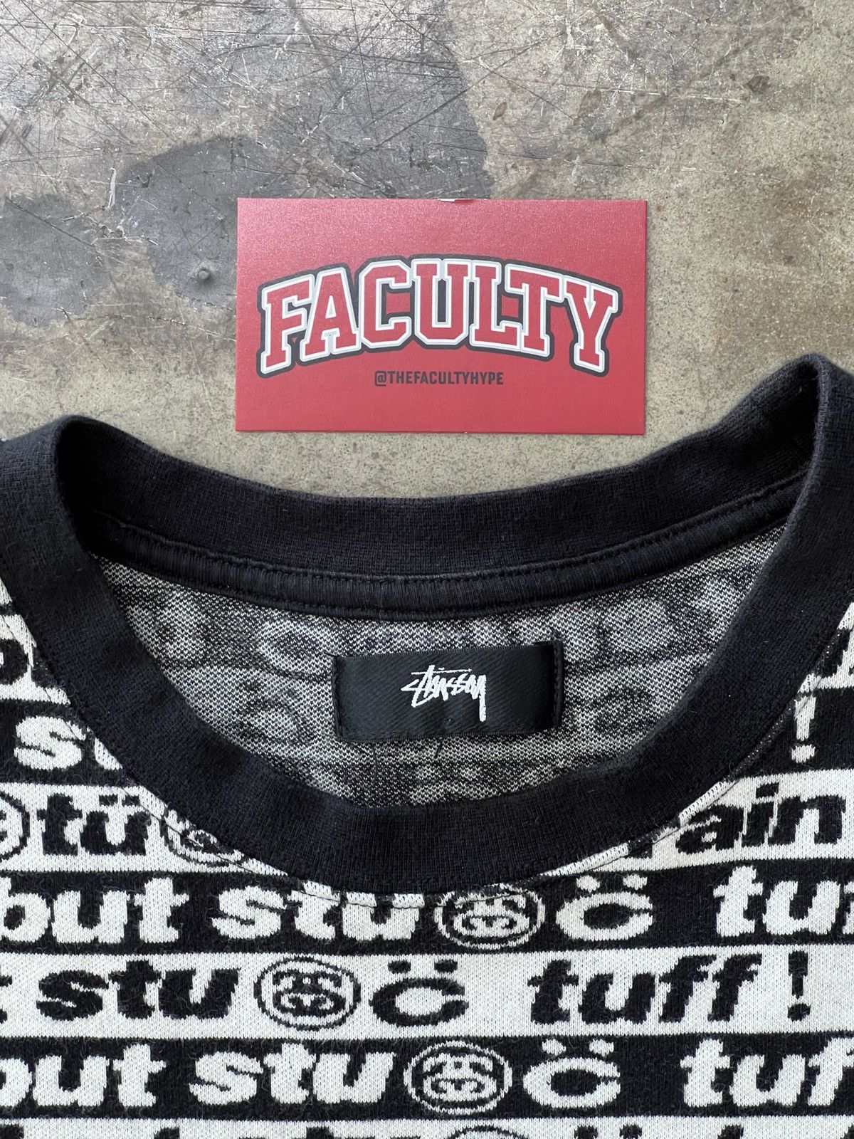 Cactus Plant Flea Market × Stussy Stussy x Cactus Plant Flea Market Rain Ah Fall Tee Large Size US L / EU 52-54 / 3 - 3 Thumbnail