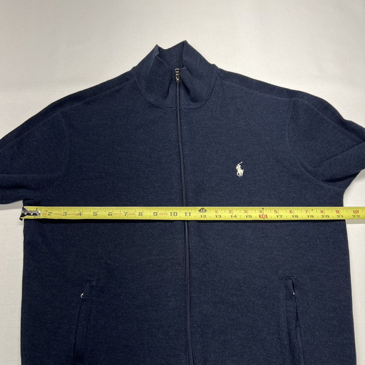 Polo Ralph Lauren Polo Ralph Lauren Sweater Blue Full Zip Knit Performance Size US M / EU 48-50 / 2 - 16 Thumbnail