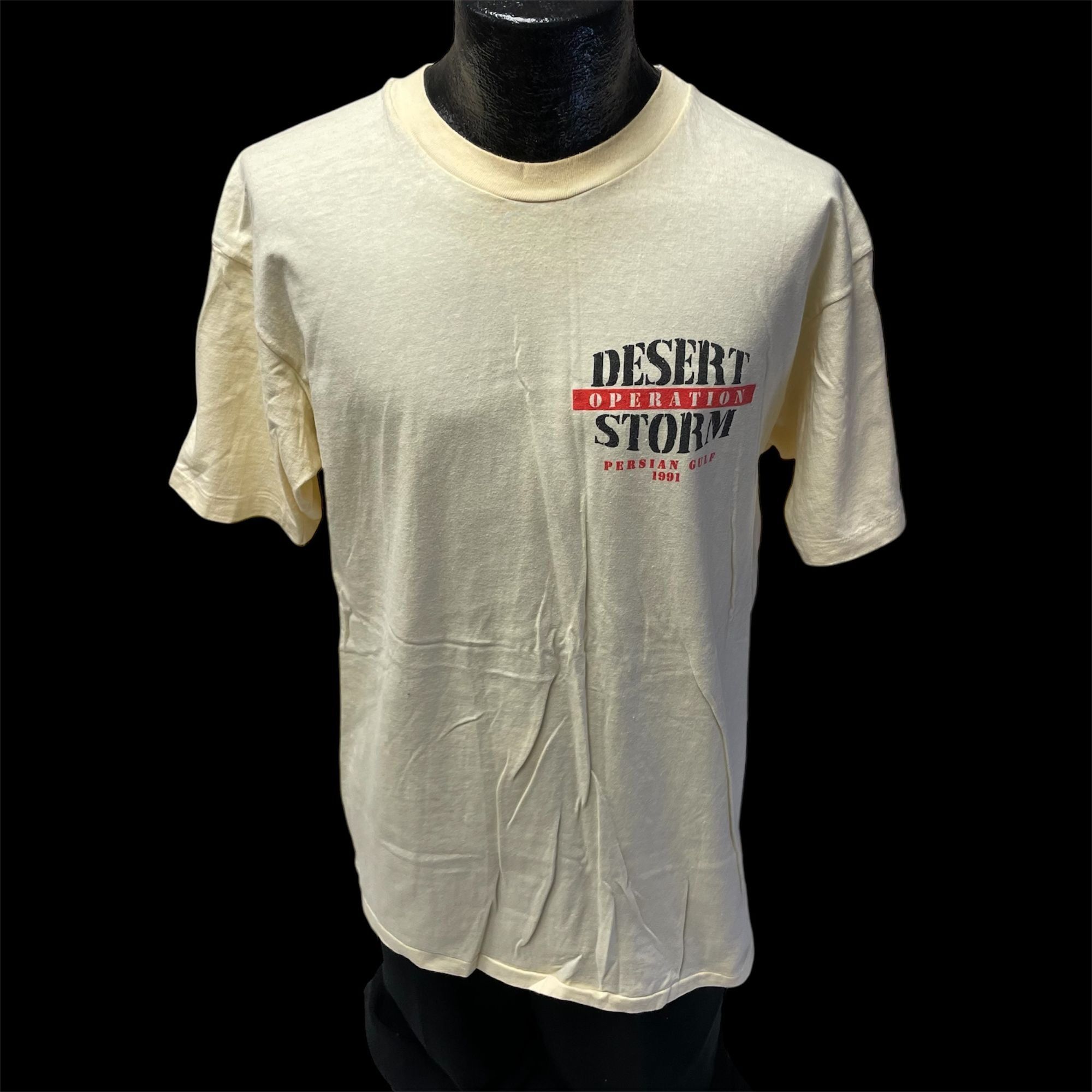 Other Vtg Hanes OPERATION DESERT STORM Persian Gulf 1991 Shirt Size US XL / EU 56 / 4 - 2 Thumbnail
