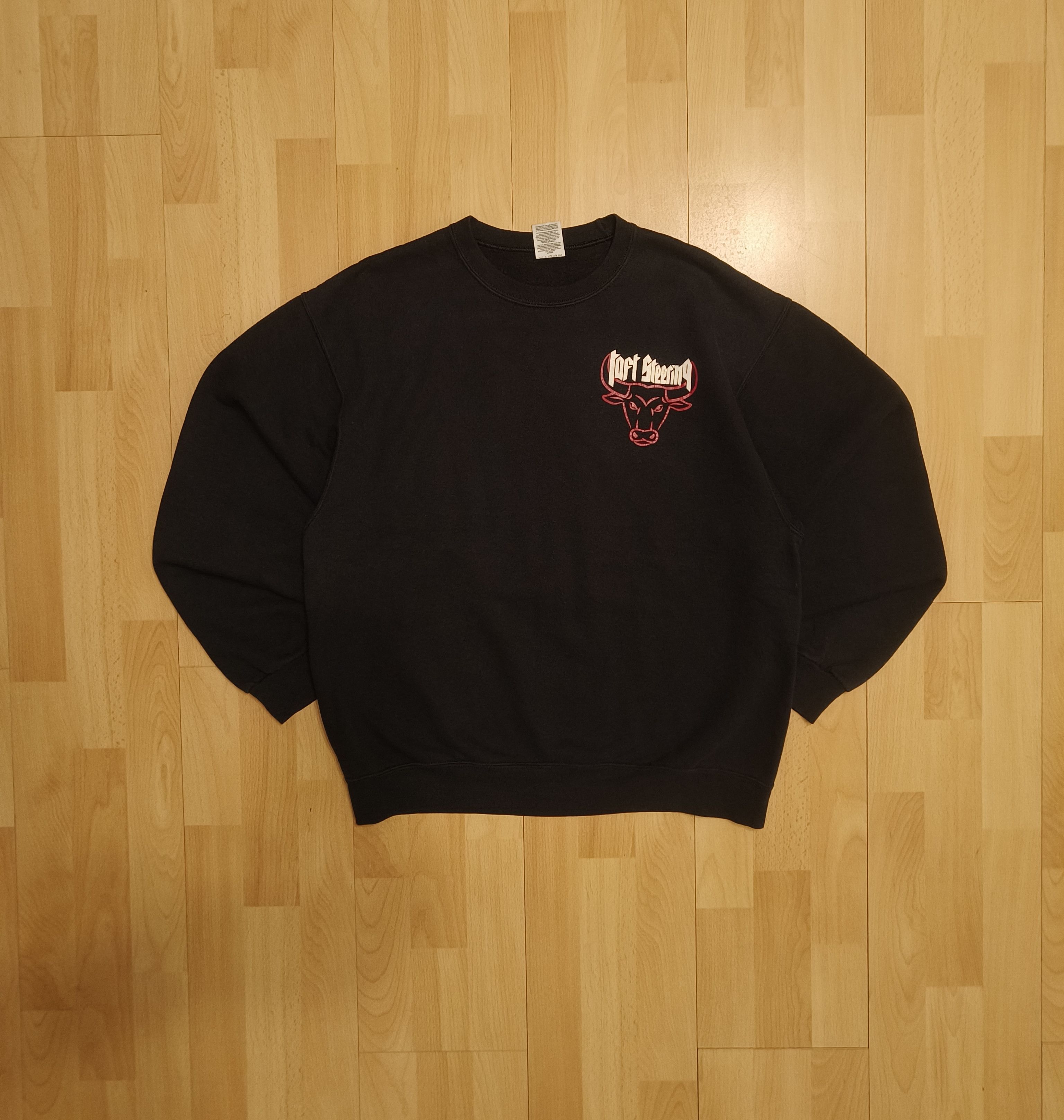 Jerzees × Vintage Jerzees Vintage 90s Crewneck Sweatshirt Hoodie Size US L / EU 52-54 / 3 - 2 Thumbnail