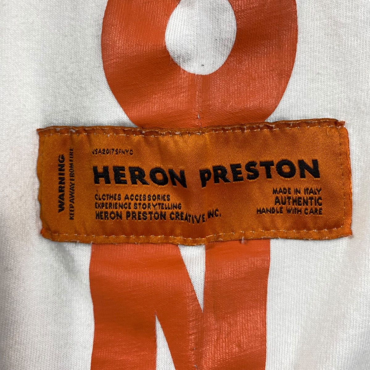Heron Preston HERON PRESTON Long Sleeve Graphic Tee Shirt Large Size Size US L / EU 52-54 / 3 - 4 Thumbnail