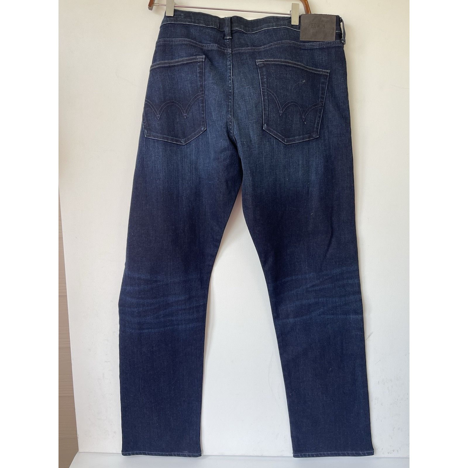 Edwin Edwin Legend Slim Straight Leg Jeans Size 38x31 Dark Wash St Size US 38 / EU 54 - 9 Thumbnail