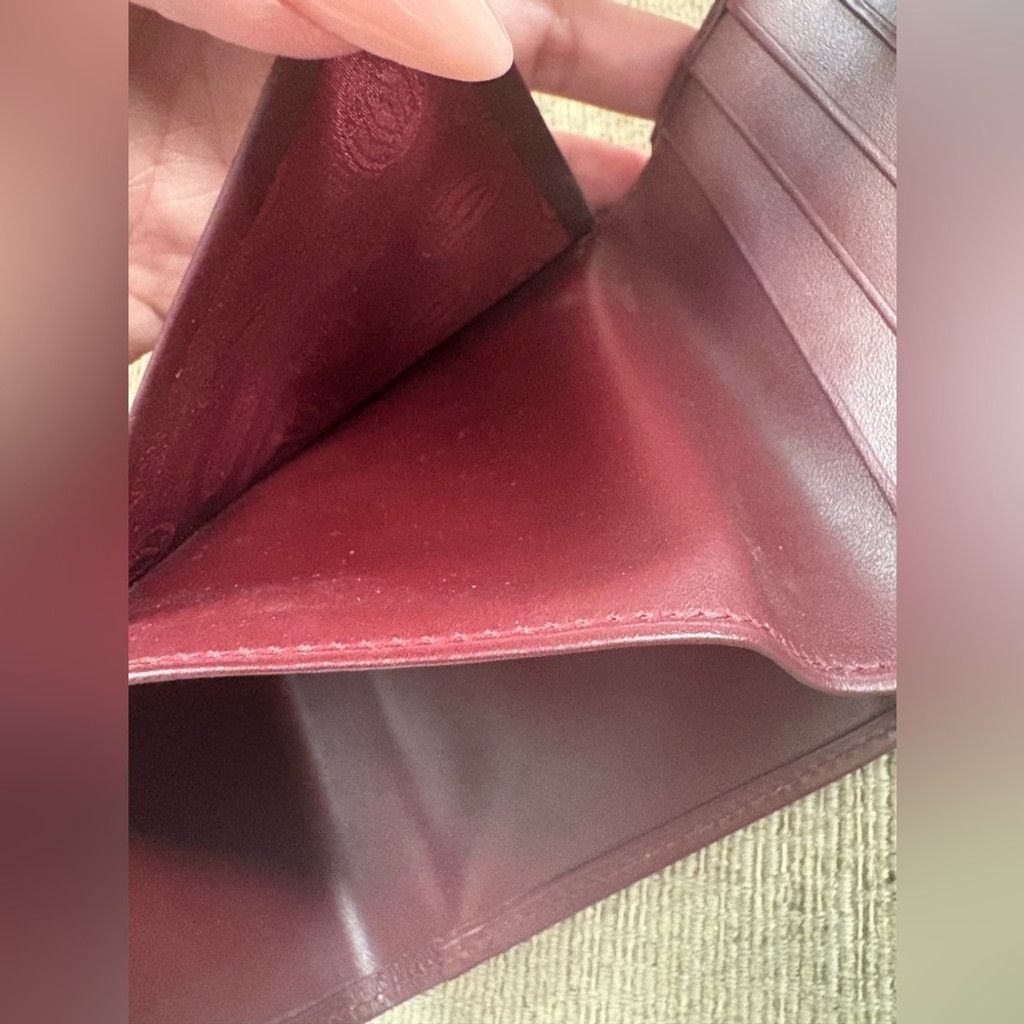 Cartier Cartier Tri-fold Leather Wallet Size ONE SIZE - 12 Thumbnail