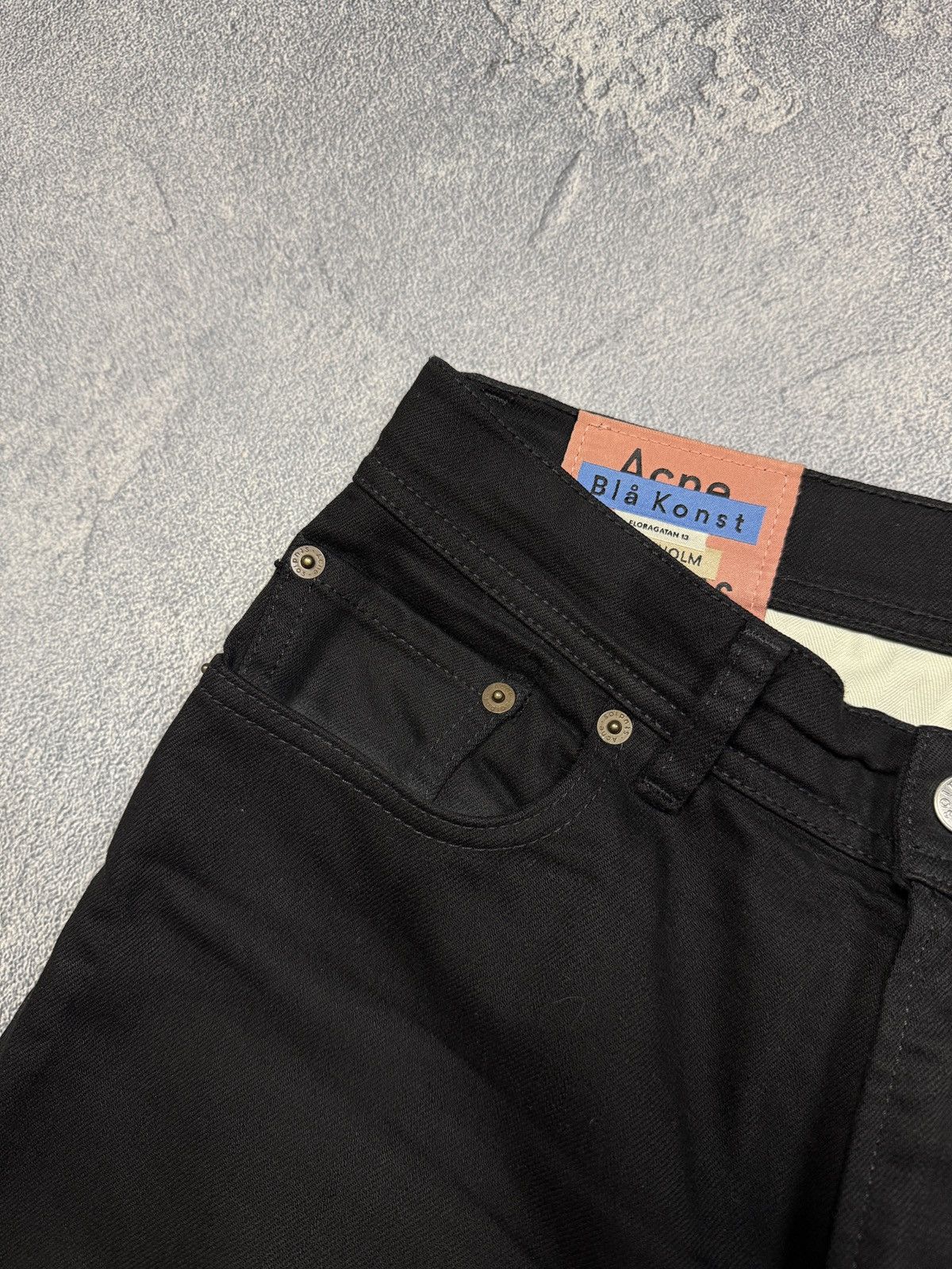 Acne Studios Acne Studios Bla Konst Melk Stay Black Jeans Size US 28 / EU 44 - 5 Thumbnail