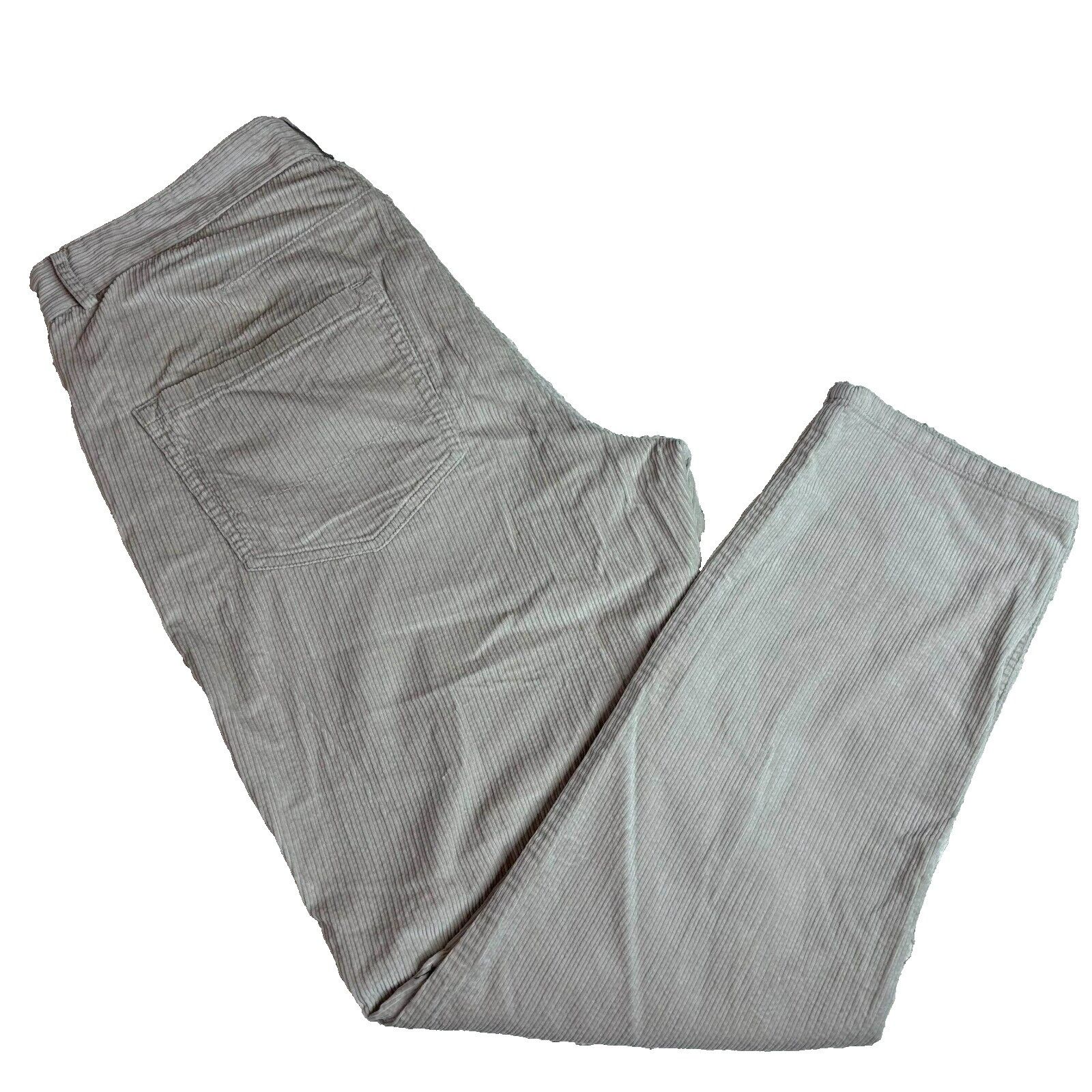 Other Lorena Antoniazzi Women's Beige Corduroy Trousers Pants - Si Size 30" / US 8 / IT 44 - 1 Thumbnail