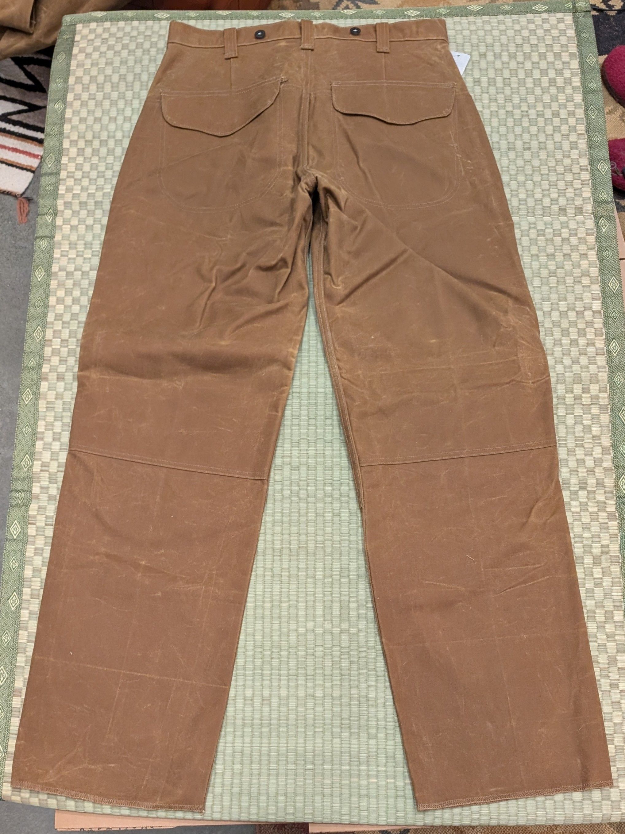Filson NWT Filson Oil Finish Double Tin Cloth Pants Made in USA Size US 34 / EU 50 - 2 Thumbnail