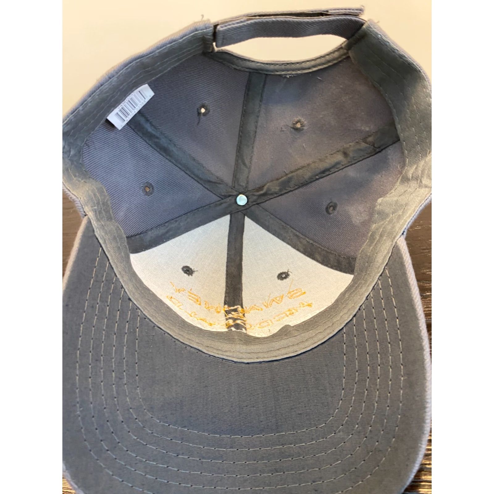Vintage Police Towing Hat Adult One Size Gray Snapback Twill Logo Swanney McDonald Cops Size ONE SIZE - 6 Thumbnail