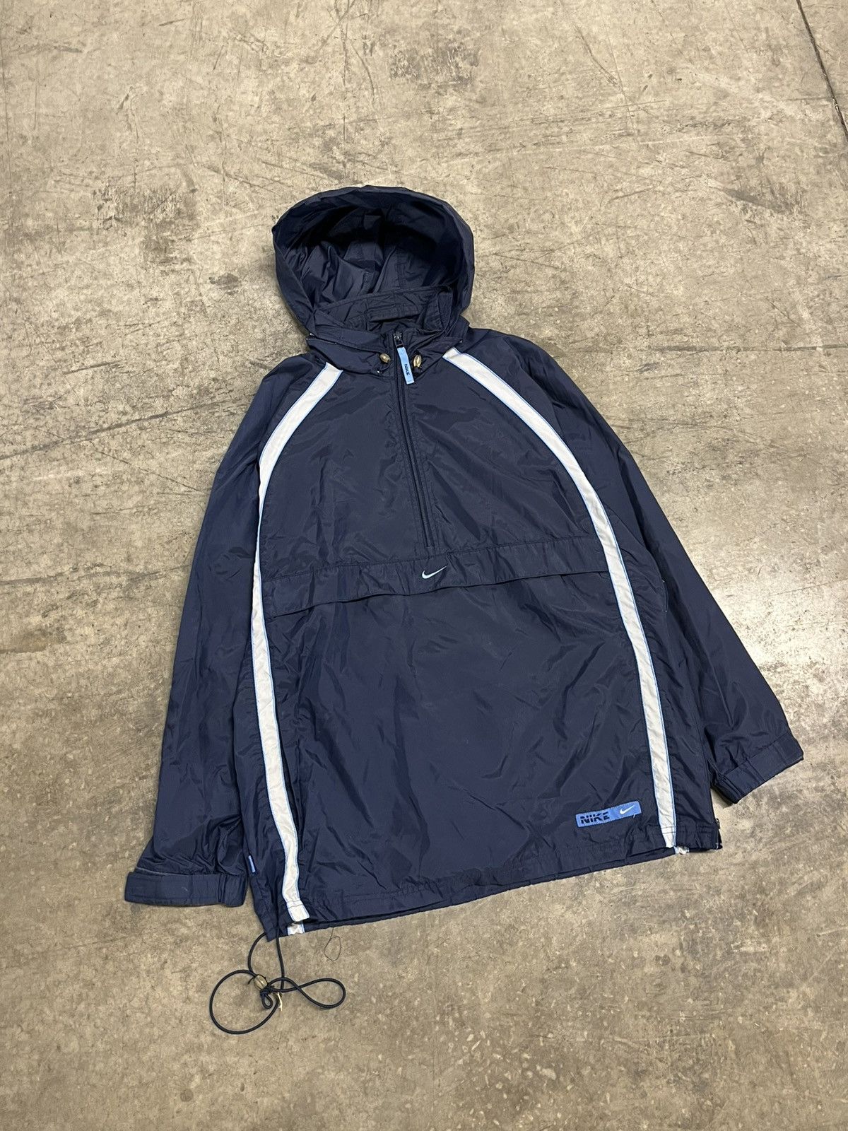 Nike × Vintage Nike center swoosh track jacket windbreaker hype rare y2k Size US M / EU 48-50 / 2 - 2 Thumbnail