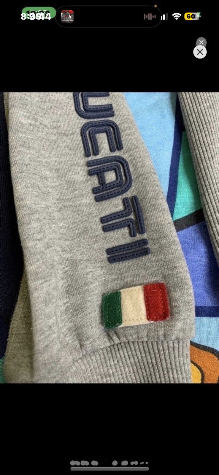 Ducati ***FINAL DROP***RARE DUCATI ITALY 1/4 ZIP SWEATER M Size US M / EU 48-50 / 2 - 4 Thumbnail