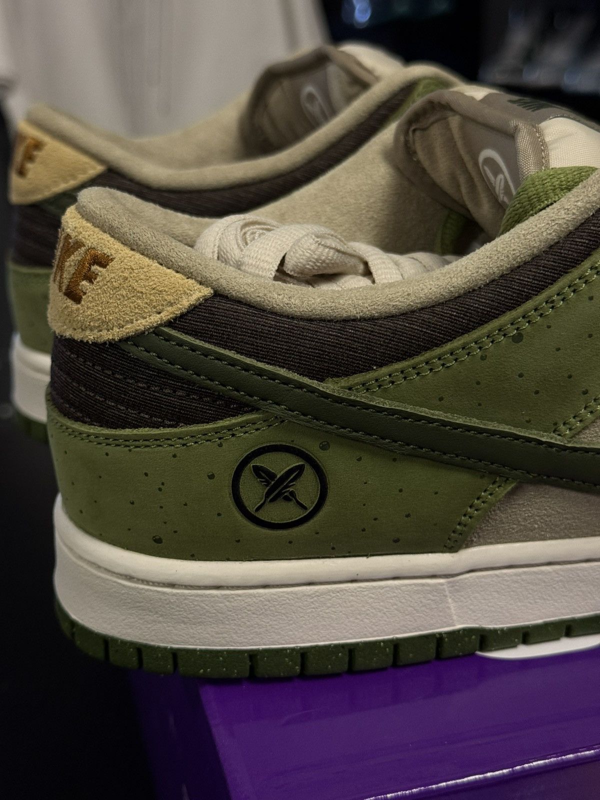 Nike Nike Dunk Low Yuto Horigome Matcha Size 10.5 (NEW) Size US 10.5 / EU 43-44 - 4 Thumbnail