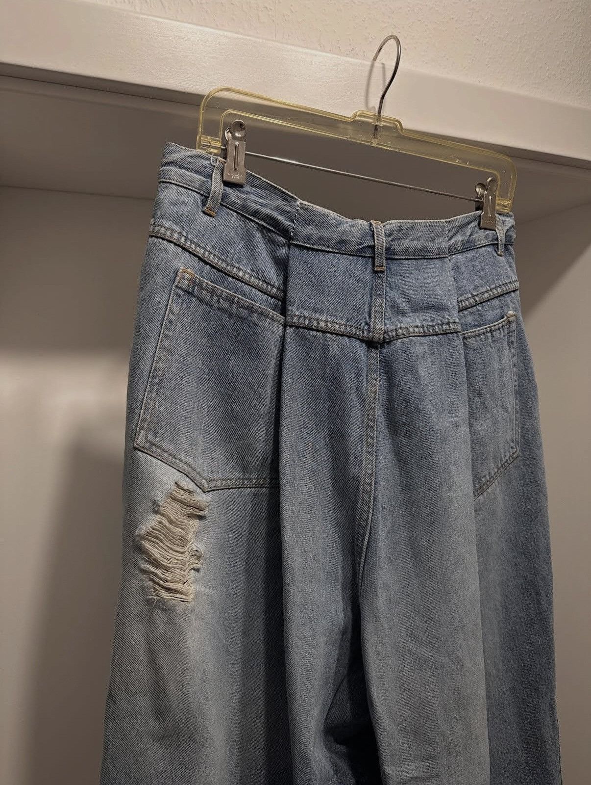 Maison Margiela A/W 2000 Size 78 XXL Denim Size 38" / US 16 / IT 52 - 8 Thumbnail