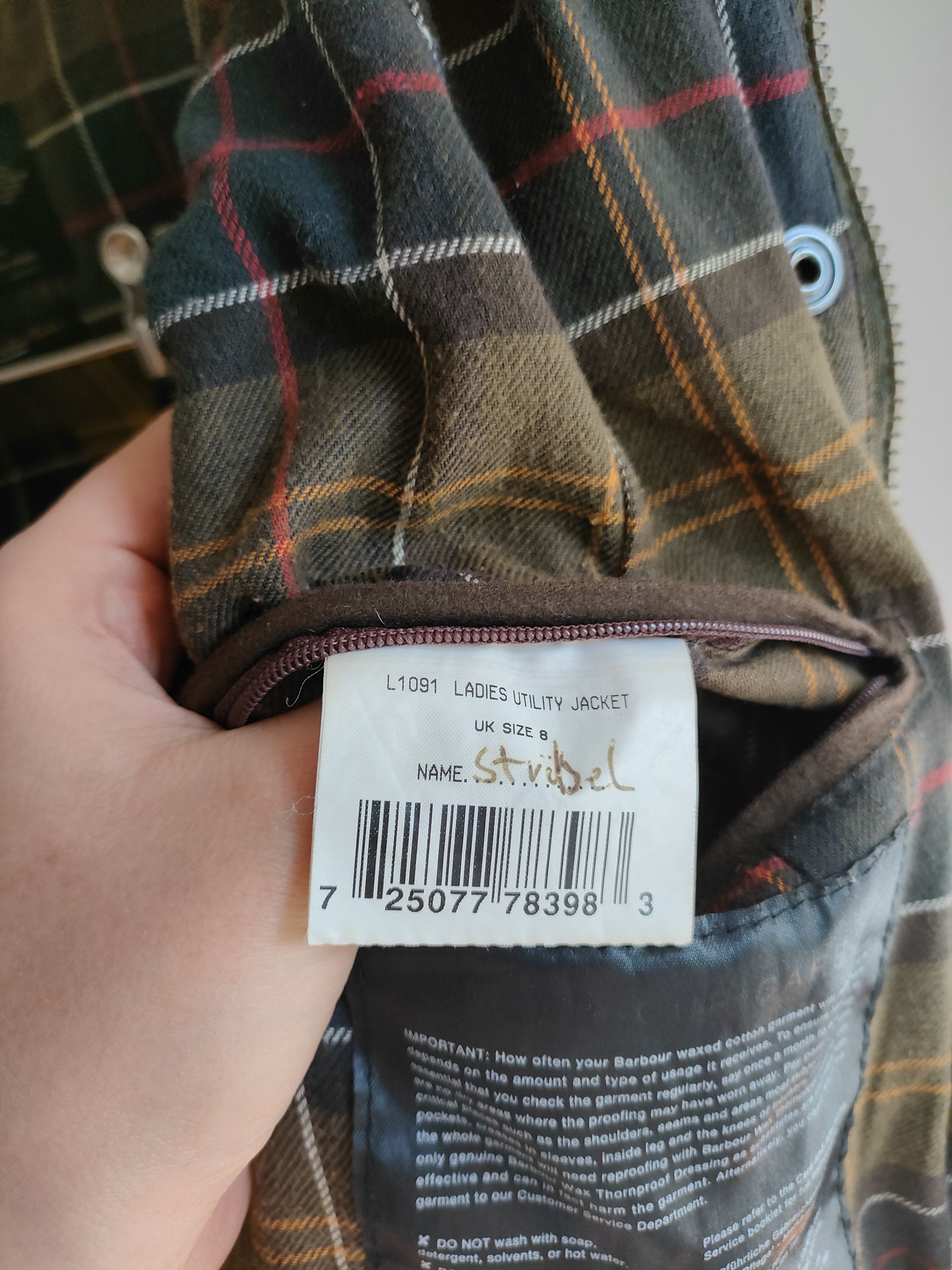 Barbour Barbour Ladies Utility Jacket Waxed L1091 Size S / US 4 / IT 40 - 11 Thumbnail