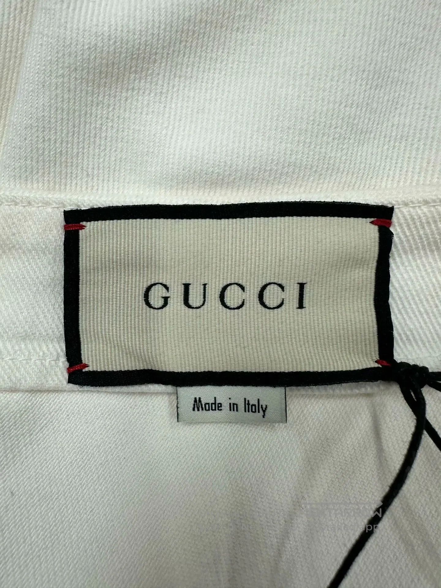 Gucci Guicci White Gold Buckle Letter Logo Short Skirt| Size 35" - 3 Thumbnail