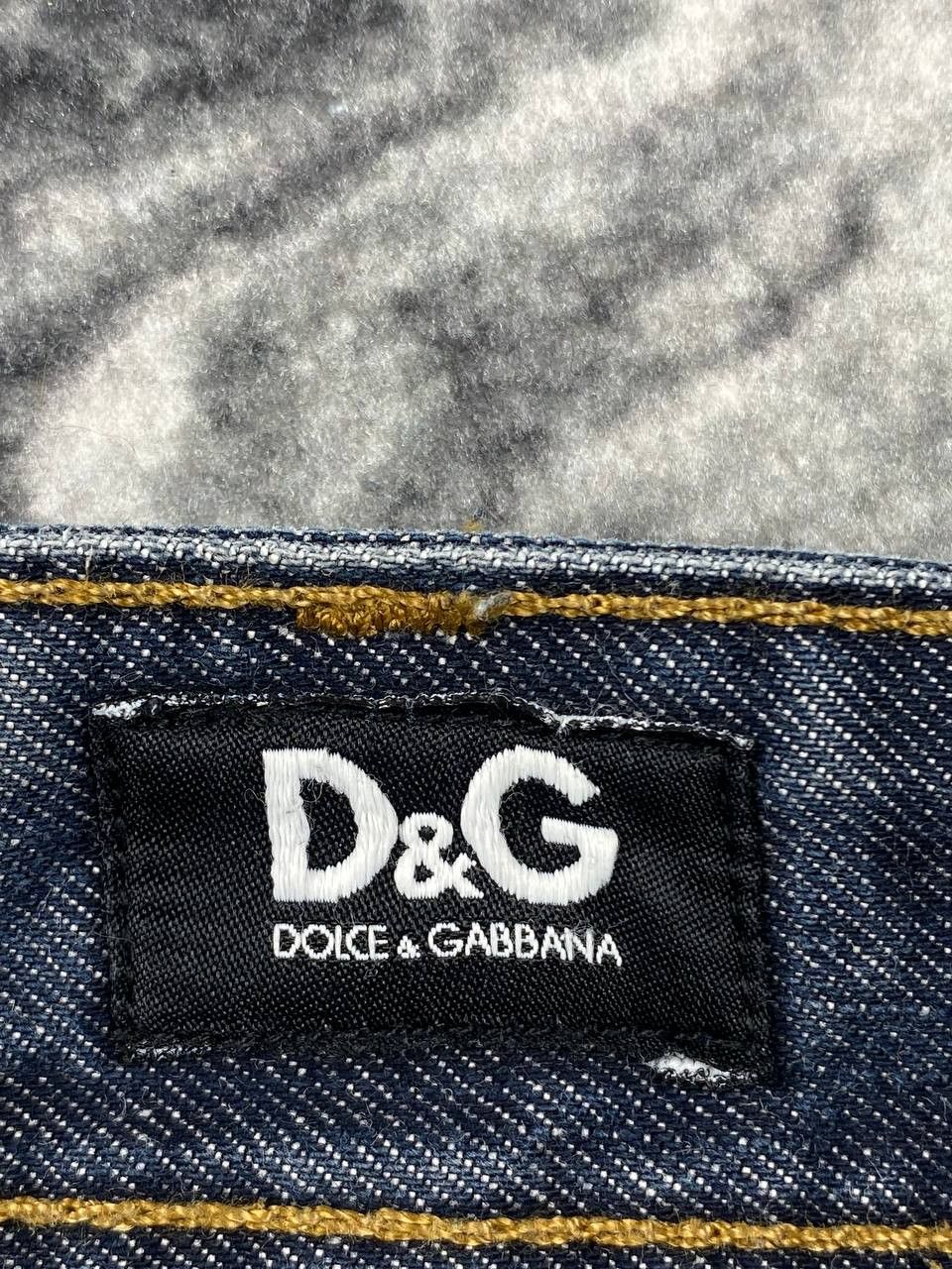 Dolce & Gabbana Vintage Dolce & Gabbana Denim Jeans Baggy Y2K Metal Logo DG Size US 34 / EU 50 - 9 Thumbnail