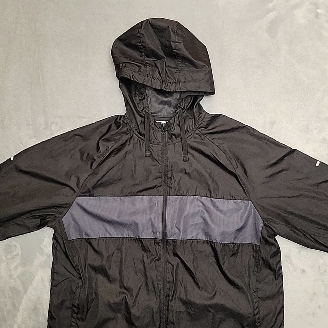 Starter VINTAGE Starter Jacket Mens L Black Hooded Windbreaker Streetwear Y2K Retro Sports 90s Jacket Mens Size US L / EU 52-54 / 3 - 3 Thumbnail