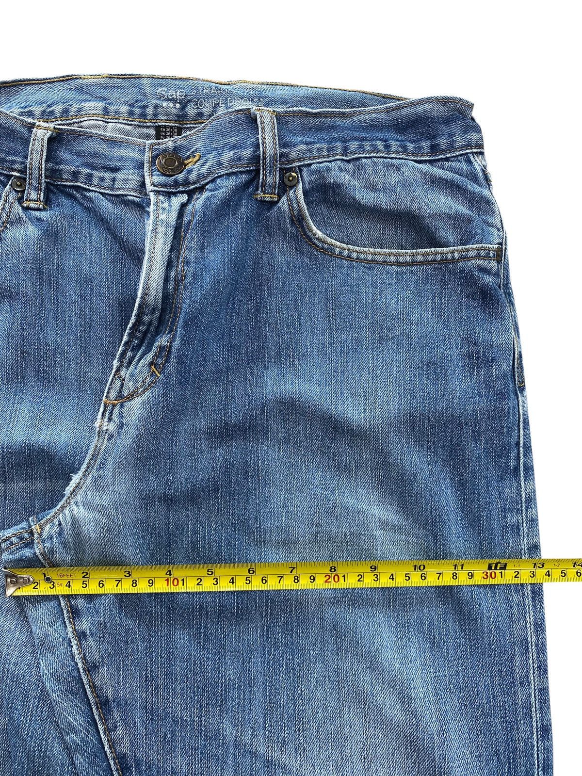Gap Gap Faded Wash Style Straight Fit Jeans Size US 34 / EU 50 - 7 Thumbnail
