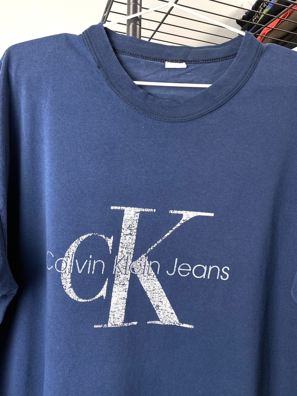 Calvin Klein Vintage 1980’s Archive Calvin Klein T Shirt Hype Size US L / EU 52-54 / 3 - 2 Thumbnail