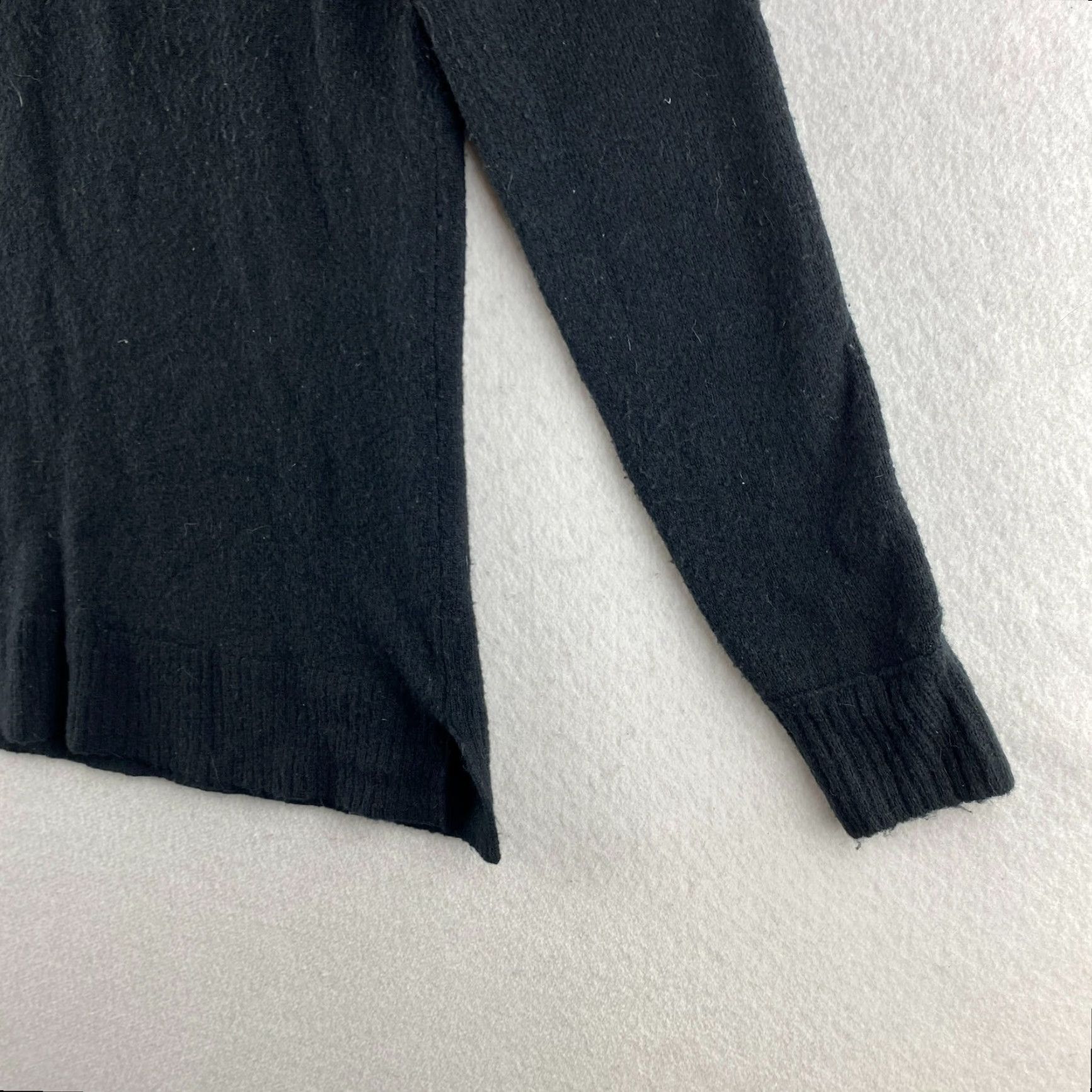 J.Crew J. Crew Sweater Womens XS Black Wool Blend Pullover Round Neck Long Sleeve Comfy Size XS / US 0-2 / IT 36-38 - 6 Thumbnail