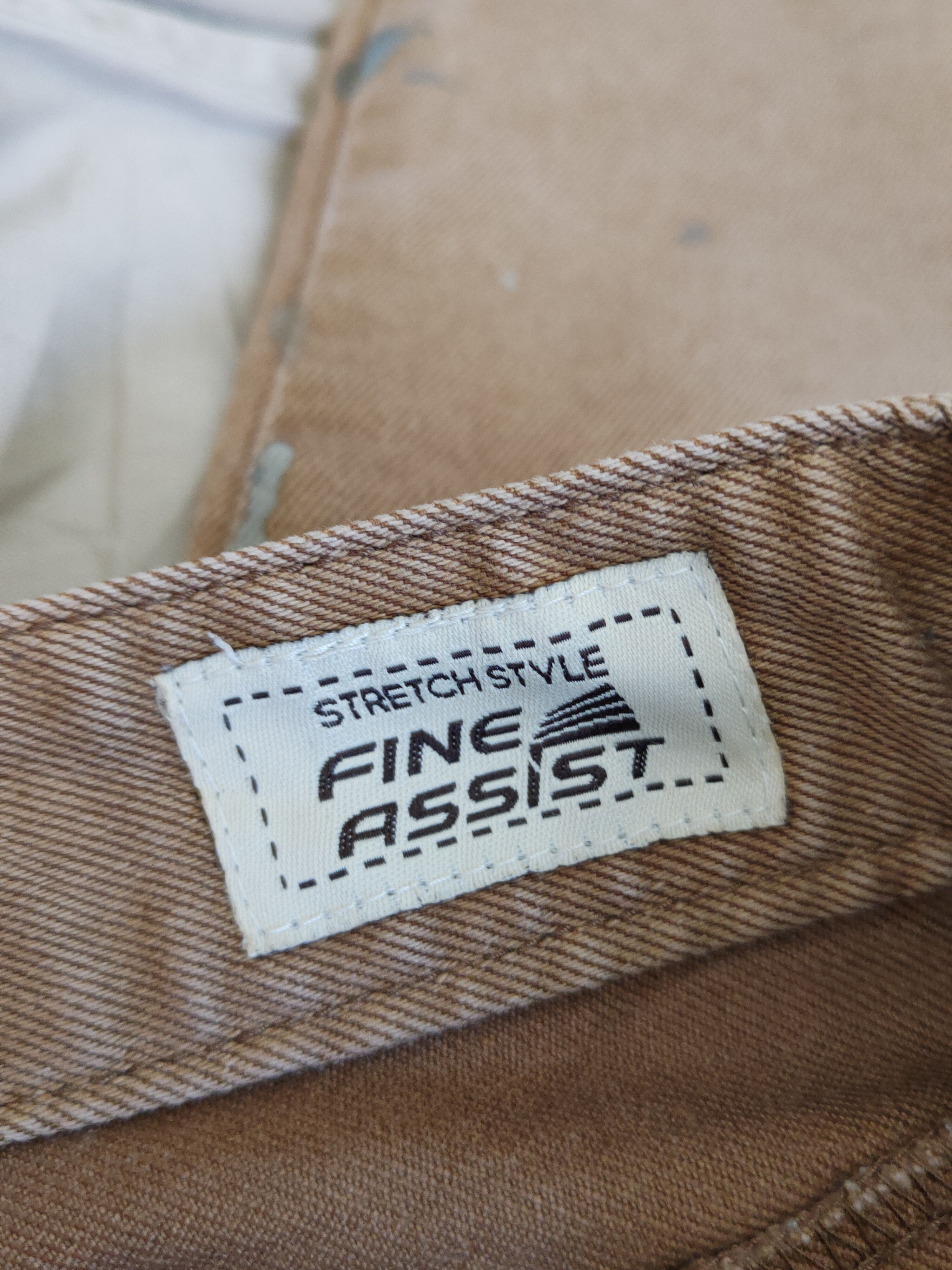 Fine Assist Brown Distressed Ripped Jeans #S17 95