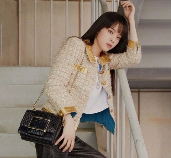 Chanel Egypt Series Golden Glittering St. Cheetle Button C