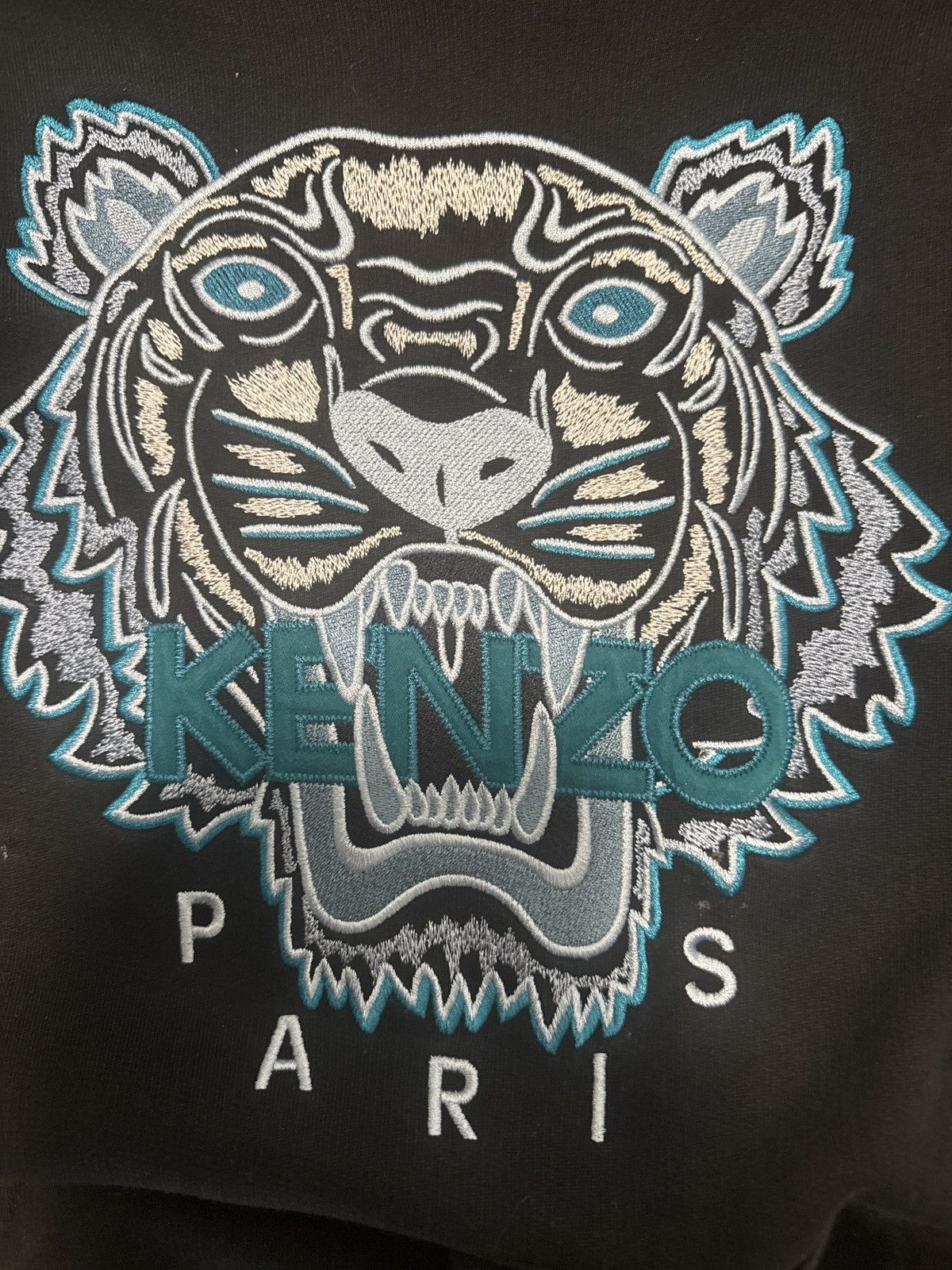 Kenzo kenzo hoodie blue/black Size US L / EU 52-54 / 3 - 4 Thumbnail