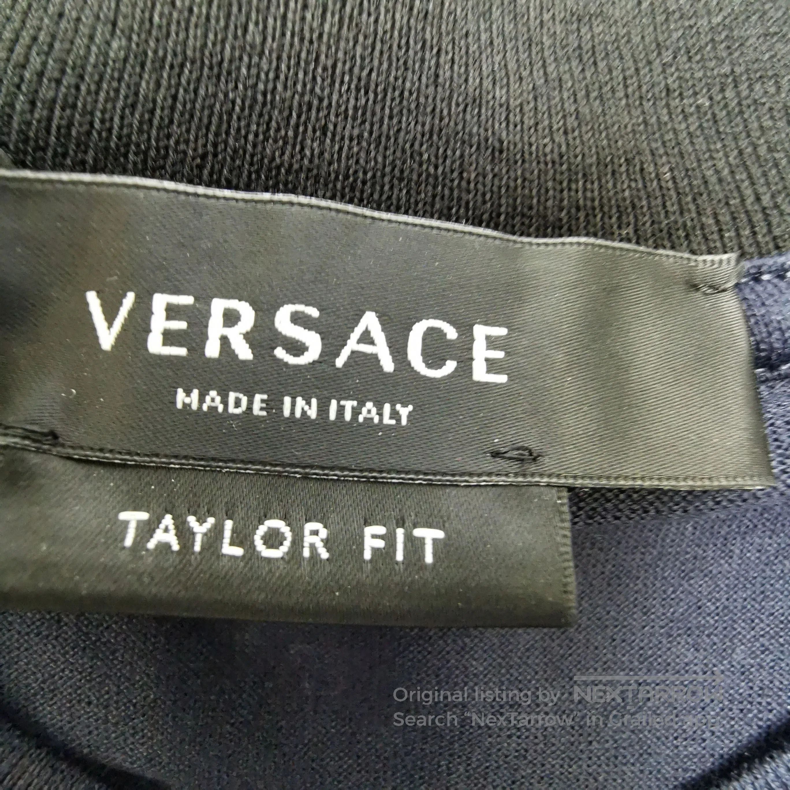 Versace Versace XS Cotton Logo Crew Neck T-Shirt. Size US XS / EU 42 / 0 - 5 Thumbnail