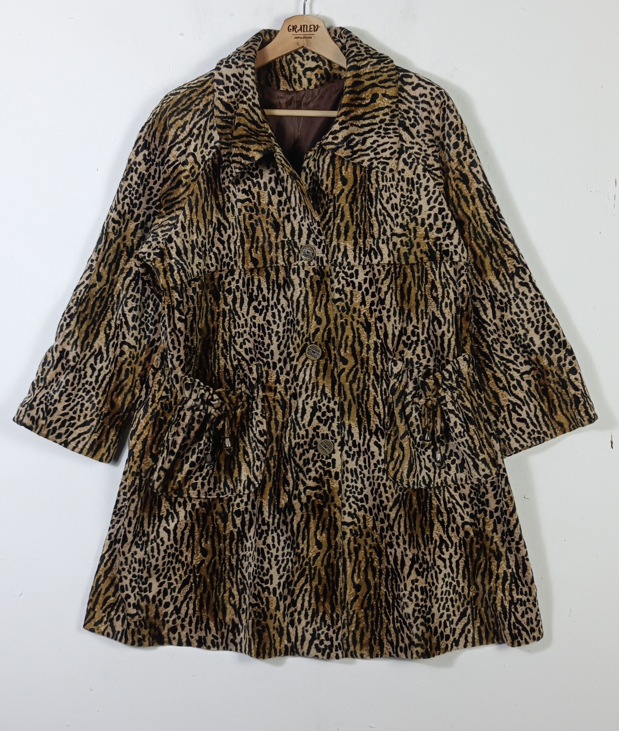 Unisex🔥Leopard Faux fur Coat 