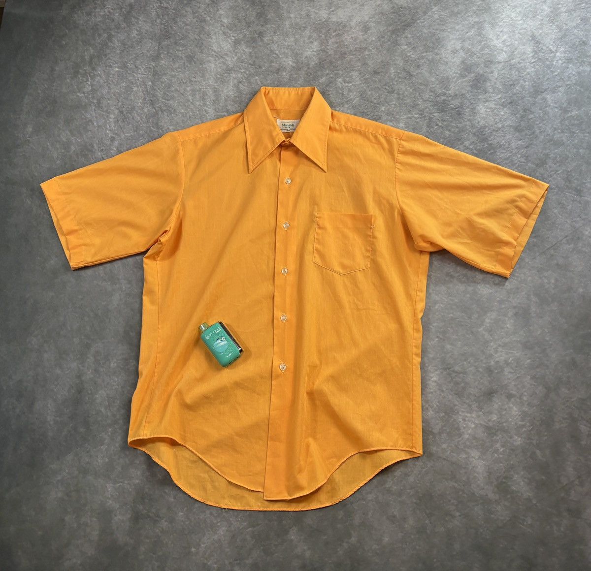 Vintage 1980s Vintage Shortsleeve Shirt Summer Highlighter Perma Pre Size US M / EU 48-50 / 2 - 14 Thumbnail
