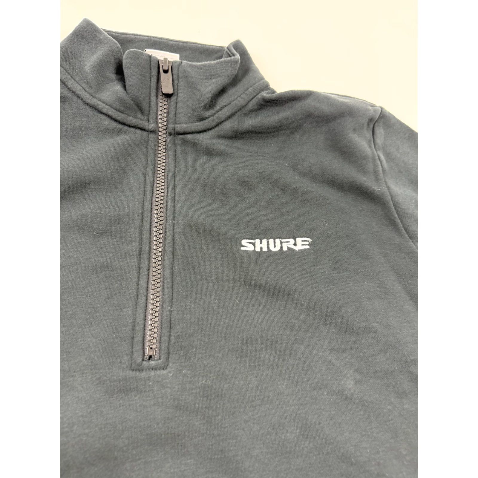 Nike Nike Sweatshirt Mens L Black 1/4 Zip Pullover Fleece Shure Logo Kid? Size US L / EU 52-54 / 3 - 2 Thumbnail
