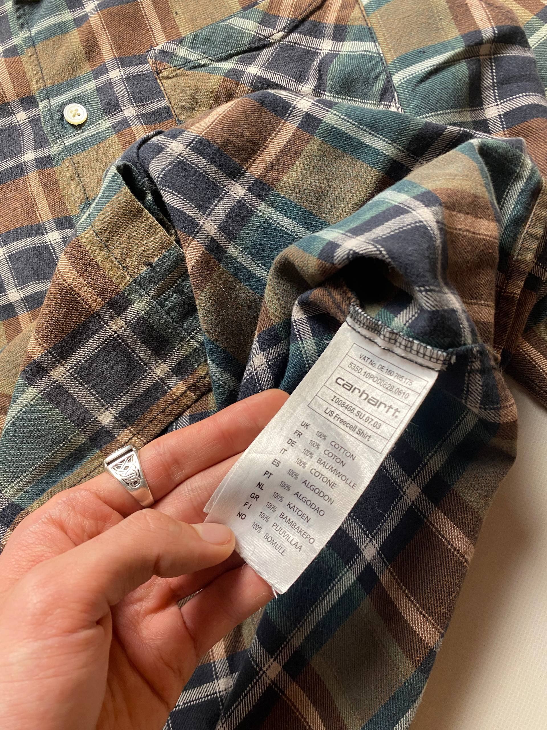 Carhartt Vintage Carhartt Shirts Button Ups Size US L / EU 52-54 / 3 - 7 Thumbnail