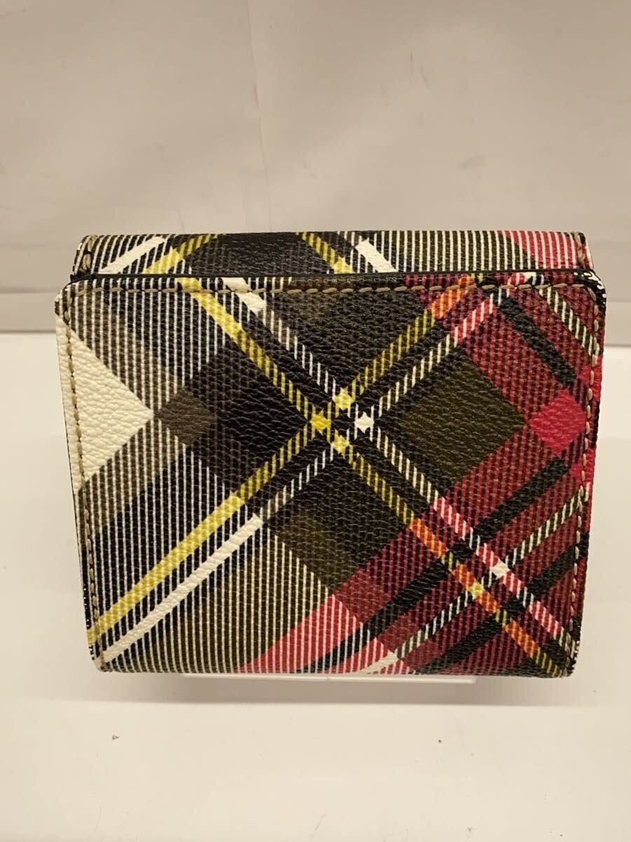 Vivienne Westwood Plaid Orb Leather Wallet Size ONE SIZE - 2 Thumbnail