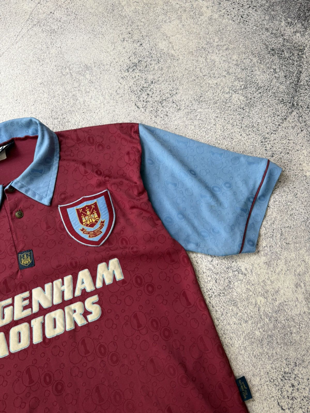 Umbro Vintage Umbro WEST HAM UNITED Centenary Shirt 1995-97 Size US M / EU 48-50 / 2 - 9 Thumbnail