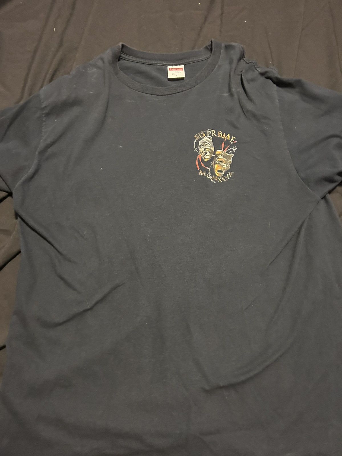 Supreme Supreme Masquerade Roman Numeral T-Shirt Size US L / EU 52-54 / 3 - 1 Thumbnail