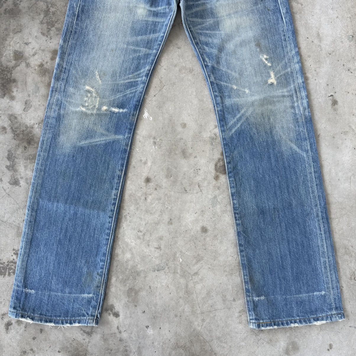 Levi's Vintage Clothing W30 Vintage Levi's 501 Faded Mud Wash Denim Jean Pants Size US 30 / EU 46 - 4 Thumbnail