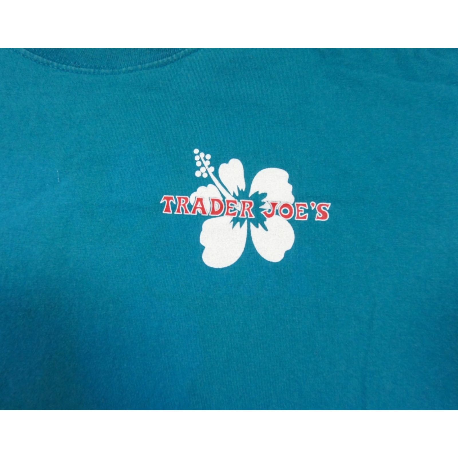 Vintage VINTAGE Trader Joes T-Shirt Men Large Blue Short Sleeve Crewneck Logo All Seasons Size US L / EU 52-54 / 3 - 2 Thumbnail