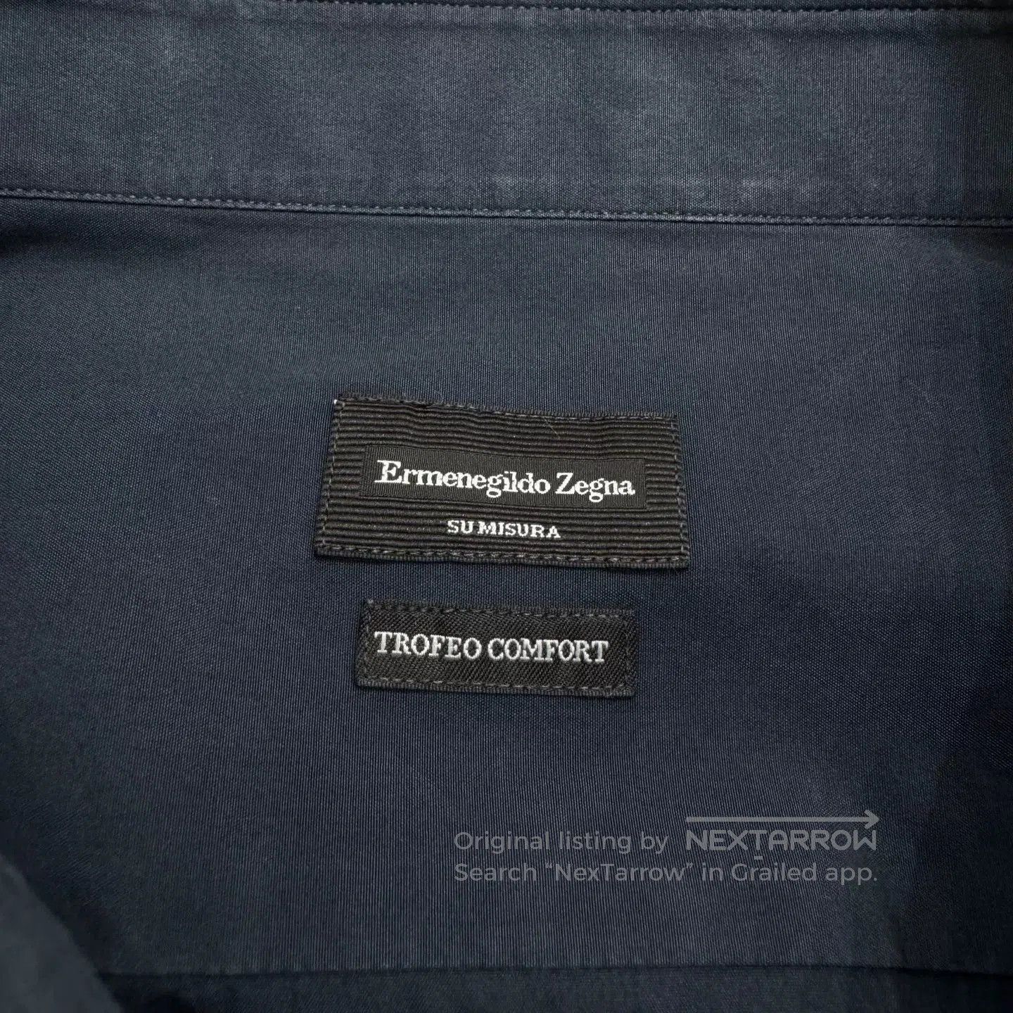 Ermenegildo Zegna Ermenegildo Zegna Solid Color Shirt. Size US M / EU 48-50 / 2 - 2 Thumbnail