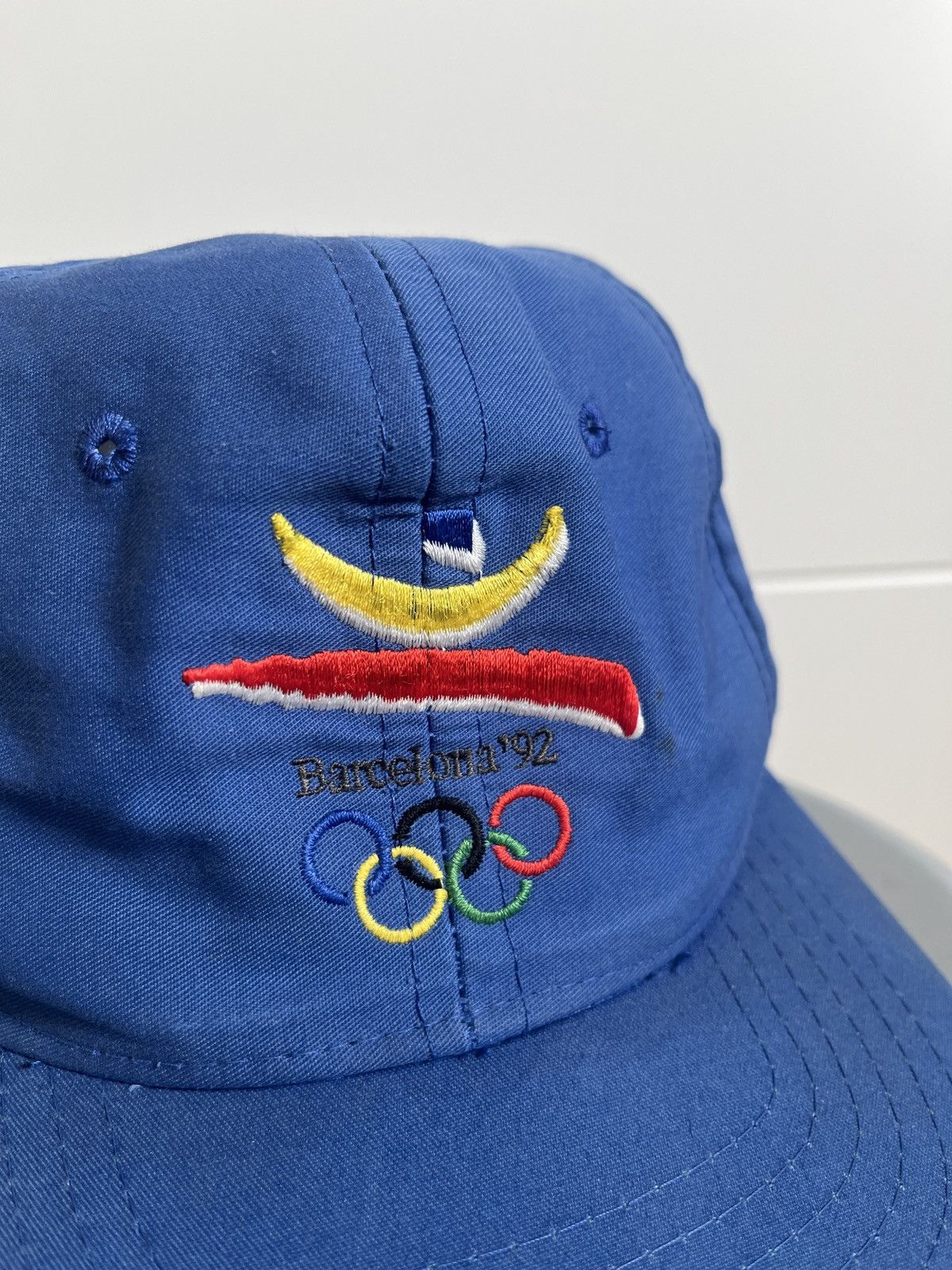 Vintage Barcelona 92 Olympic Games vintage cap Size ONE SIZE - 2 Thumbnail